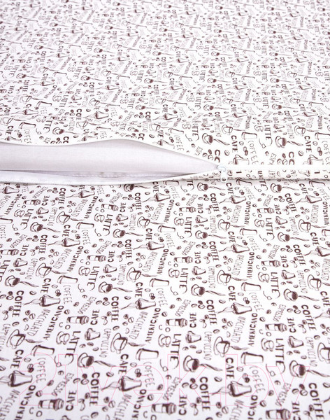 Изображение товара Пододеяльник АртПостель Эспрессо светлый на молнии 261 (145x215)