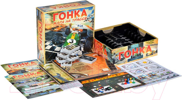 Изображение товара Настольная игра Мир Хобби Гонка. Жара на трассе / 915708