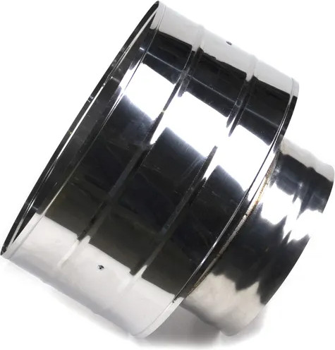 Изображение товара Дефлектор для дымохода Гефест Сталь 150x200 AISI 430/430 0.5мм/0.5мм (К) тип 2