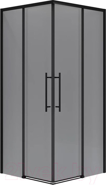 Изображение товара Душевой уголок Niagara NG-2828-34BLACK 80x80x195 (черный матовый/тонированное стекло)