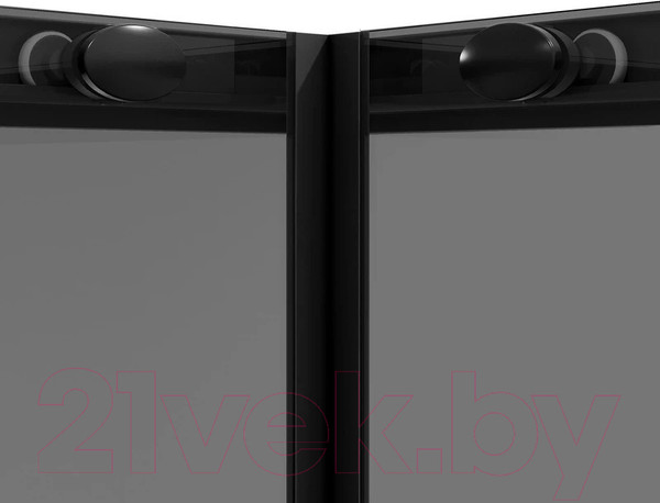 Изображение товара Душевой уголок Niagara NG-2829-34BLACK 90x90x195 (черный матовый/тонированное стекло)