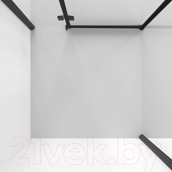 Изображение товара Душевой уголок Niagara NG-6832-34BLACK 100x100x195 (черный матовый/прозрачное стекло)