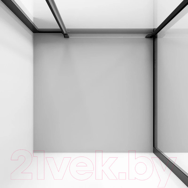 Изображение товара Душевой уголок Niagara NG-6835-34BLACK 100x100x195 (черный матовый/прозрачное стекло)