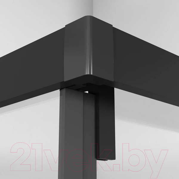 Изображение товара Душевой уголок Niagara NG-6835-34BLACK 100x100x195 (черный матовый/прозрачное стекло)