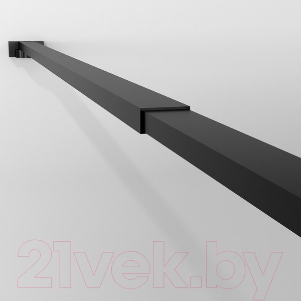 Изображение товара Душевая стенка Niagara NG-689-10TBLACK 100x200 (черный матовый/тонированное стекло)