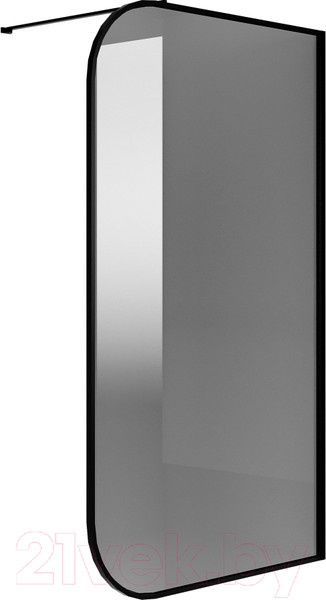 Изображение товара Душевая стенка Niagara NG-689-12TBLACK 120x200 (черный матовый/тонированное стекло)