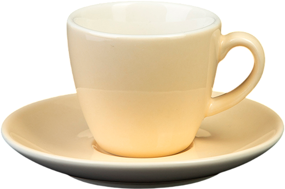 Изображение товара Чашка с блюдцем Corone Gusto 4626/4627 / фк1611 (кремовый)