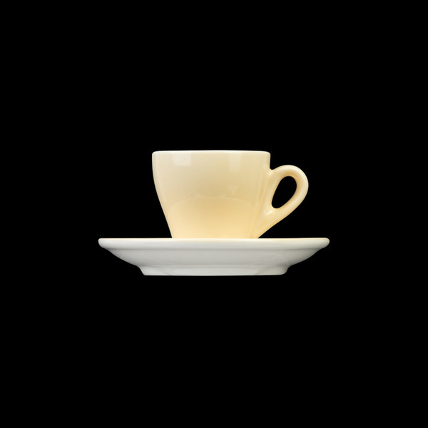 Изображение товара Чашка с блюдцем Corone Gusto 390/390 / фк1614 (кремовый)
