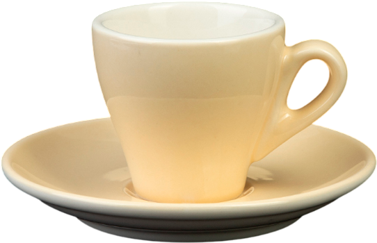 Изображение товара Чашка с блюдцем Corone Gusto 390/390 / фк1614 (кремовый)