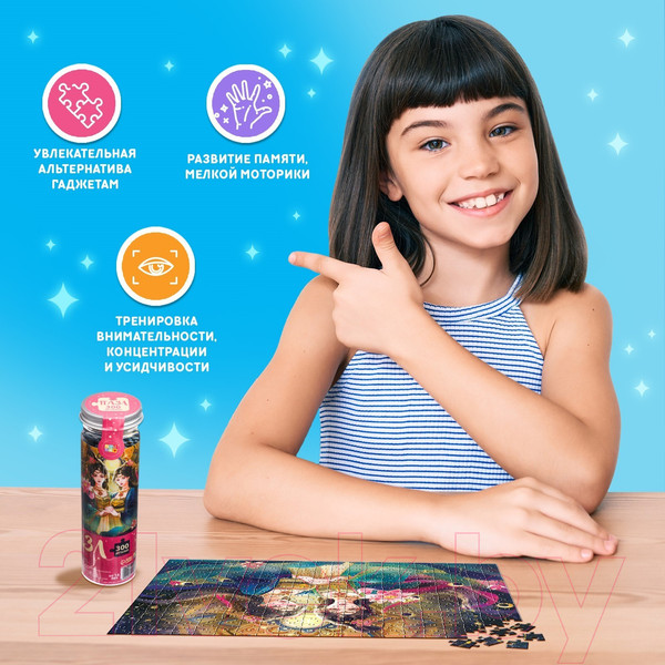 Изображение товара Пазл Puzzle Time Чудесные близнецы 80551 / 9914892 (300эл)