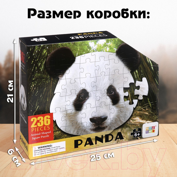 Изображение товара Пазл Puzzle Time Большая панда 88662 / 9950775 (236эл)