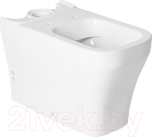 Изображение товара Чаша унитаза напольного Quarter Bath 70CG06001 сиденье Slim с микролифом (без бачка)