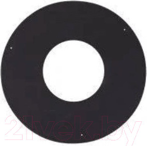 Изображение товара Накладка стенновая декоративная КПД 0.7мм круглая ф230 (черный)