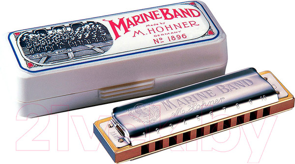 Изображение товара Губная гармошка Hohner Marine Band 1896/20 F / M1896066