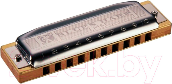 Изображение товара Губная гармошка Hohner Blues Harp 532/20 MS A / M533106