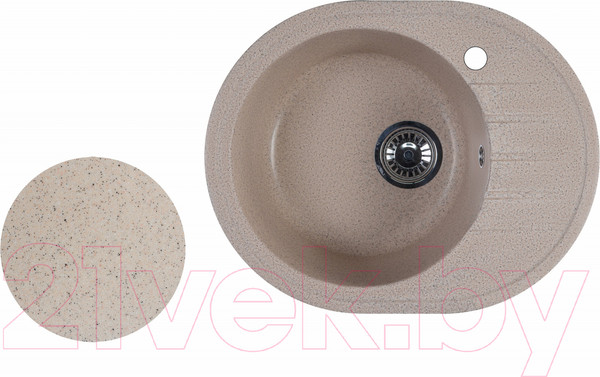 Изображение товара Мойка кухонная БелЭворс New Lux L (темно-бежевый)