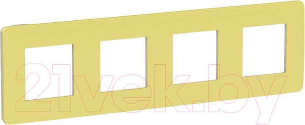 Изображение товара Рамка для выключателей и розеток Schneider Electric Unica NU280812