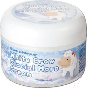 Изображение товара Крем для лица Elizavecca White Crow Glacial More Cream для сияния кожи (100мл)