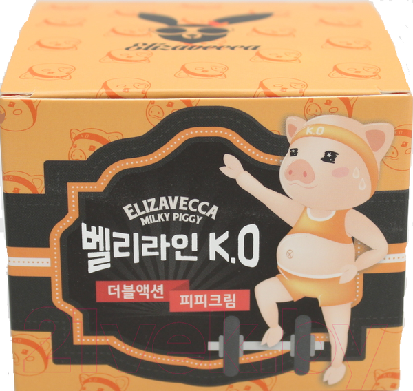 Изображение товара Крем для тела Elizavecca Belly Line K.O Double Action P.P Cream подтягивающий (100мл)