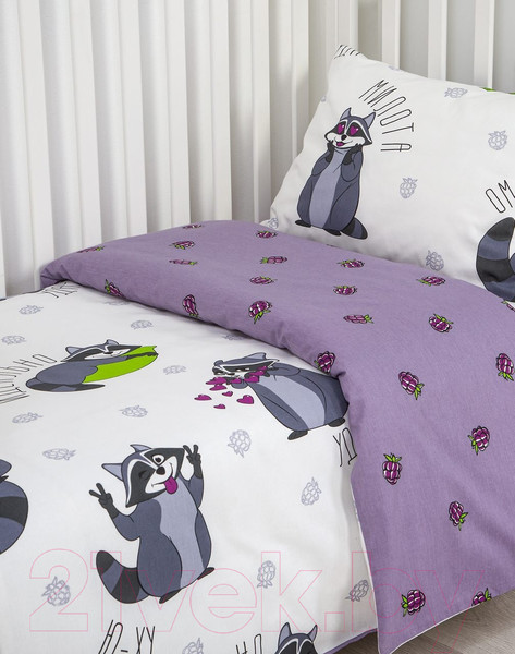 Изображение товара Комплект постельный для малышей АртПостель Енотики 922