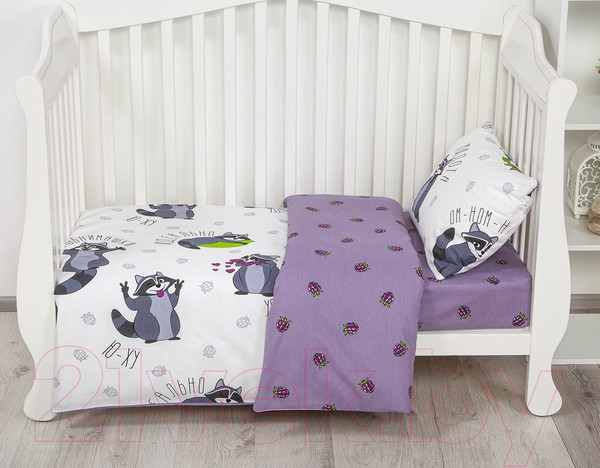 Изображение товара Комплект постельный для малышей АртПостель Енотики 922