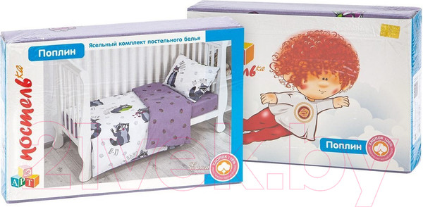 Изображение товара Комплект постельный для малышей АртПостель Енотики 922