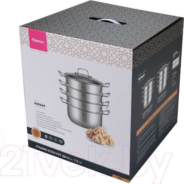 Изображение товара Мантоварка Fissman Hayaat 5300