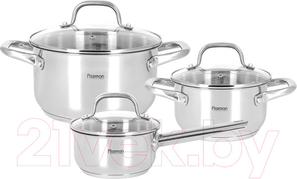 Изображение товара Набор кастрюль Fissman Flory 5836