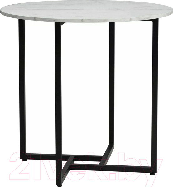 Изображение товара Обеденный стол Signal Alto II (белый мрамор/черный)