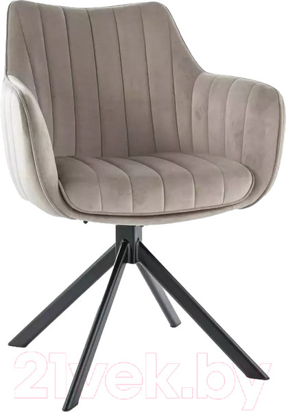 Изображение товара Стул Signal Azalia (Velvet Bluvel 40 темно-бежевый/черный)