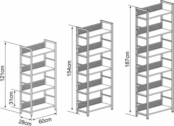 Изображение товара Стеллаж Signal Raw R5 (черный)