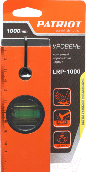 Изображение товара Уровень строительный PATRIOT LRP-1000