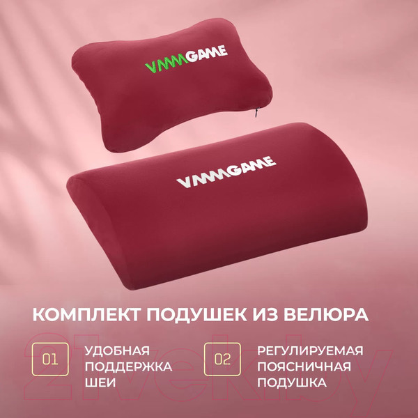 Изображение товара Кресло геймерское Vmmgame Astral / OT-B23-VRRD (велюр красный)