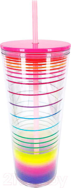 Изображение товара Многоразовый стакан Miniso Rainbow 3.0 / 1981