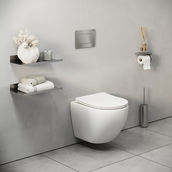 Изображение товара Унитаз подвесной с инсталляцией Grossman GR-4455SQ+900.K31.01.000+700.K31.04.12M.12M