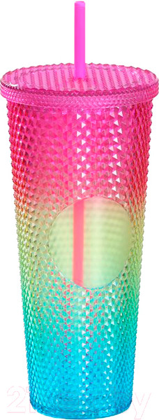 Изображение товара Многоразовый стакан Miniso Rainbow Model B / 7832