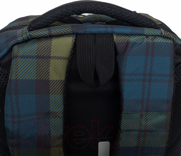 Изображение товара Школьный рюкзак Grizzly RU-430-6 (зеленый/синий)