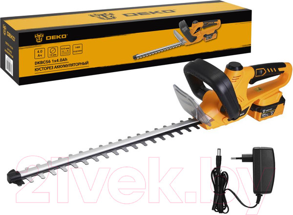 Изображение товара Кусторез аккумуляторный Deko DKBC56 / 065-1254