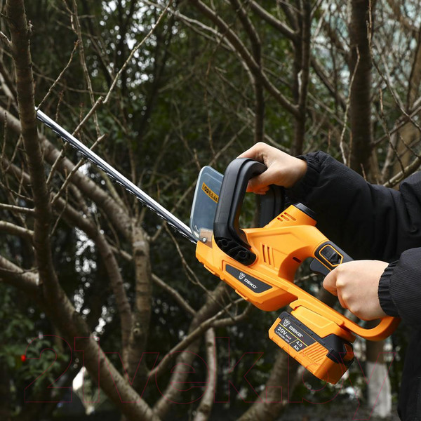 Изображение товара Кусторез аккумуляторный Deko DKBC56 / 065-1254