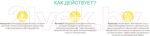 Изображение товара Гель для глаз Relins Поддержка Кверцетин увлажняющий (10мл)