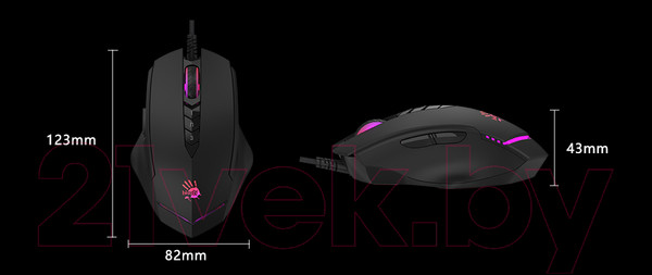 Изображение товара Мышь A4Tech Bloody Max V8M (черный)