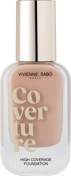 Изображение товара Тональный крем Vivienne Sabo Coverture с плотным покрытием тон 01 Молочно-бежевый (28мл)