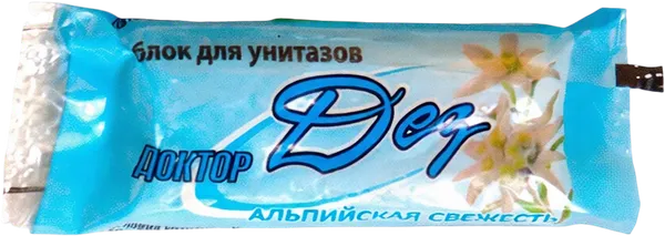 Изображение товара Чистящее средство для унитаза Доктор-Дез Альпийская свежесть (35г)