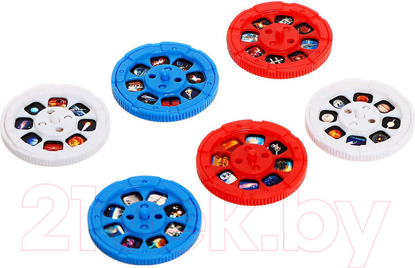 Изображение товара Развивающий игровой набор Zabiaka Проектор-фонарик. Полет в космос / 9764362 (синий)