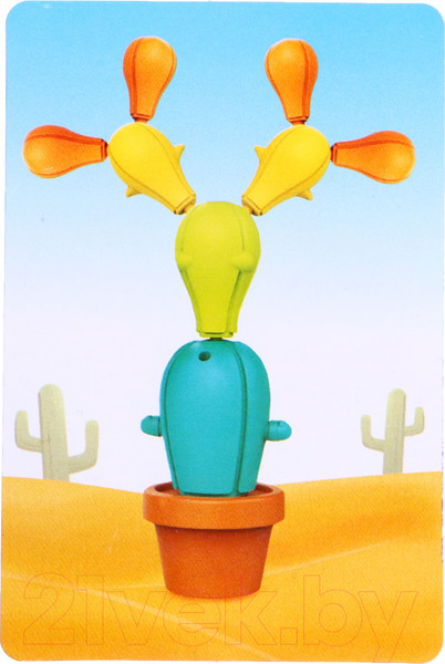 Изображение товара Развивающий игровой набор Zabiaka IQ Кактус-балансир XQS2060A / 9760450