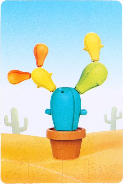 Изображение товара Развивающий игровой набор Zabiaka IQ Кактус-балансир XQS2060A / 9760450