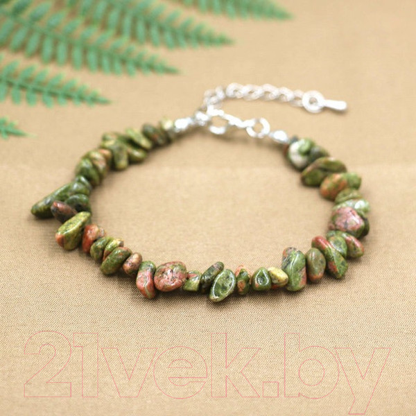 Изображение товара Браслет Wolves Унакит 3025