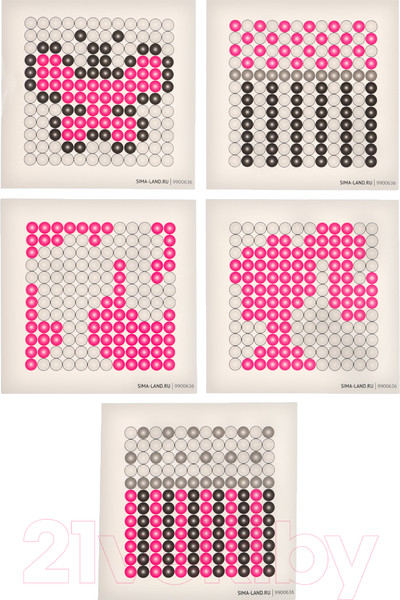 Изображение товара Развивающая игра Эврики Аквамозаика. Куколка. Ночник / 9900636