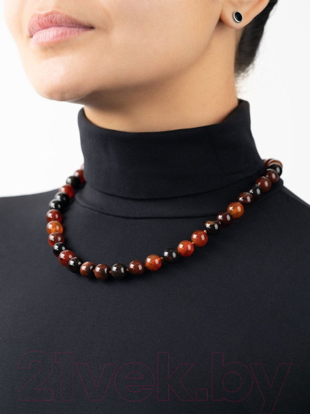 Изображение товара Бусы Wolves Агат 3031 (медный)