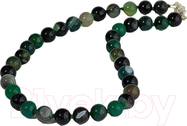 Изображение товара Бусы Wolves Агат 3032 (зеленый)